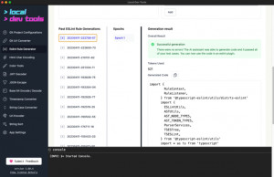 Local Dev Tools - náhled