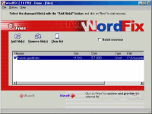 WordFIX - náhled