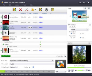 Xilisoft MPEG to DVD Converter - náhled