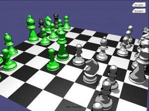 Chess3D - náhled