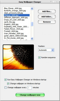 Easy Wallpaper Changer - náhled