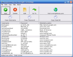 Password Prime - náhled