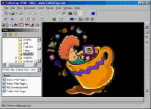 CoffeeCup HTML Editor - náhled