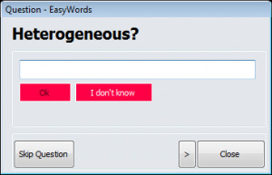 EasyWords - náhled