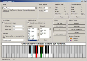 Pitch Ear Trainer - náhled