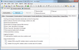 A1 Website Analyzer - náhled