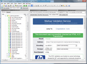 A1 Website Analyzer - náhled