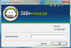 Deep Freeze Standard - náhled