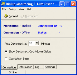 DialupMon - náhled