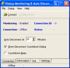 DialupMon - náhled