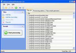 Advanced Email Protector - náhled