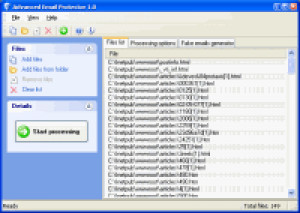 Advanced Email Protector - náhled