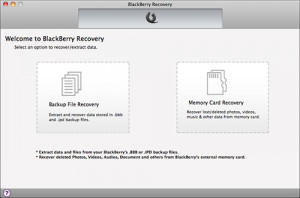 BlackBerry Recovery - náhled