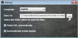YouTube to iPad Turbo Converter - náhled