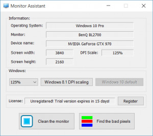 Monitor Assistant - náhled