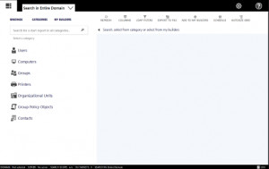 Active Directory Report Builder - náhled