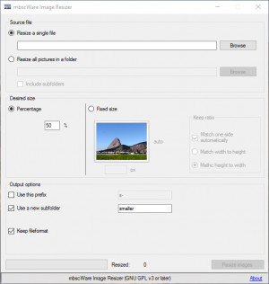 mbscWare Image Resizer - náhled