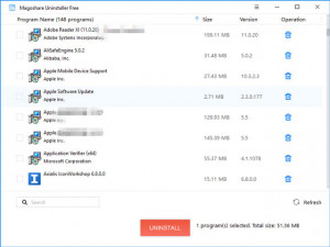 Magoshare Uninstaller - náhled