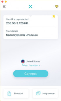 X-VPN - náhled