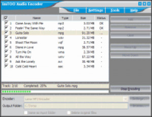 ImTOO Audio Encoder - náhled