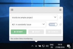 gtt taskbar - náhled