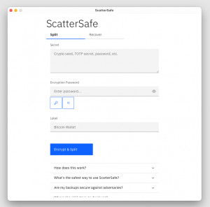 ScatterSafe - náhled