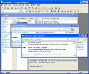 Personal Knowbase - náhled