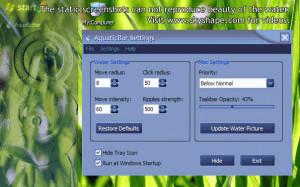 AquaticBar - náhled