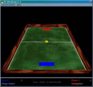 3D UltraPong - náhled