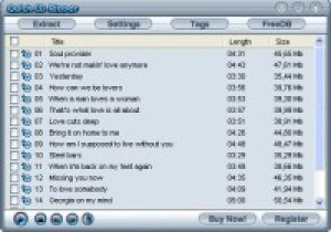Quick CD Ripper - náhled