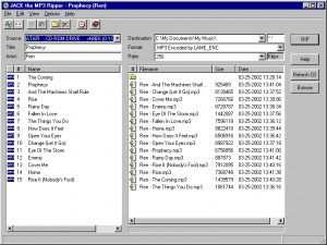 Jack the MP3 Ripper - náhled