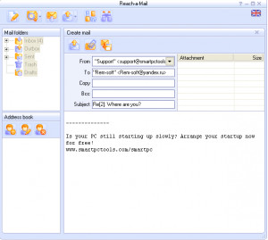 Reach-a-Mail - náhled