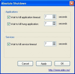 Absolute Shutdown - náhled