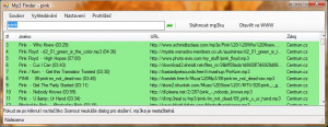 MP3 Finder - náhled