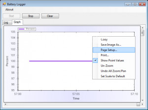 Battery Logger - náhled