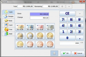 OpenBravo POS - náhled