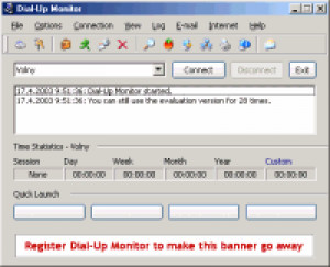 Dial-Up Monitor - náhled