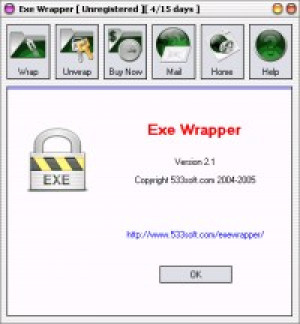 Exe Wrapper - náhled