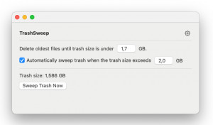 TrashSweep App - náhled