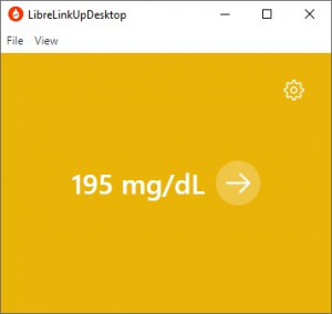 LibreLinkUpDesktop - náhled
