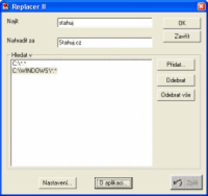 Replacer II - náhled