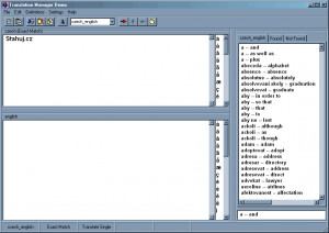 Translation Manager - náhled