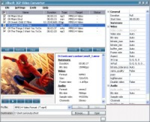 Xilisoft 3GP Video Converter - náhled