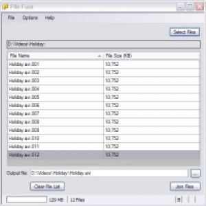 File Fuse - náhled