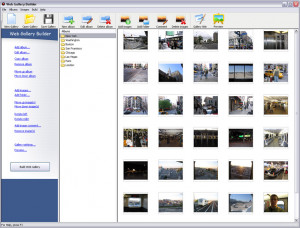 Web Gallery Builder - náhled