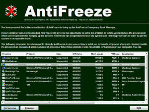 AntiFreeze - náhled