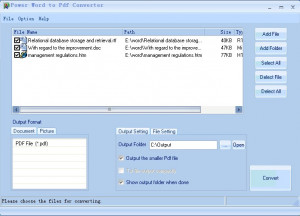 Power Word to Pdf Converter - náhled