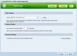 Acoolsoft PPT to Video Free - náhled