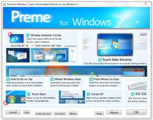 Preme for Windows - náhled