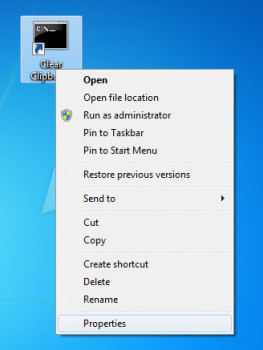 Clear Clipboard - náhled